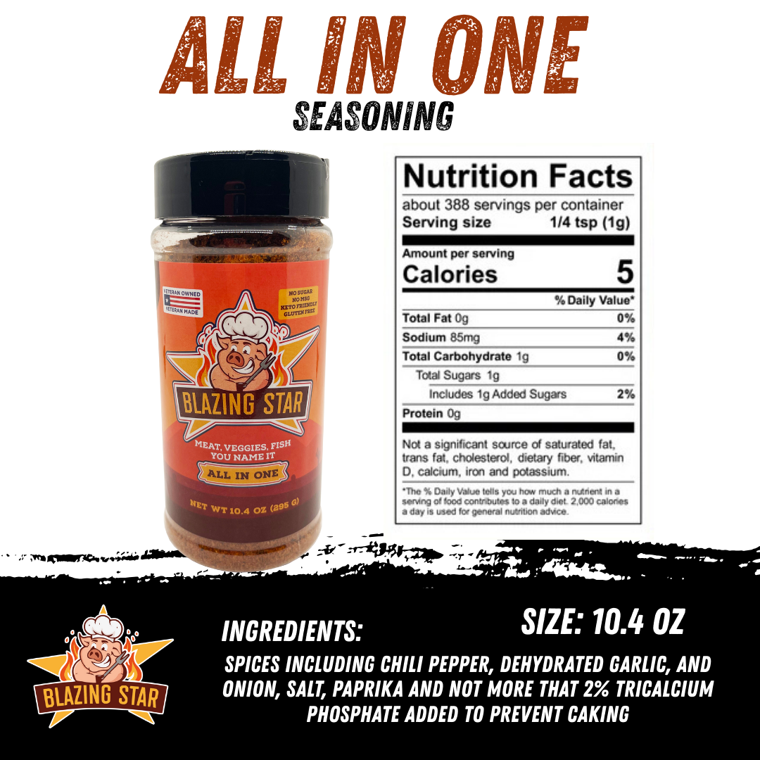 Blazing Star BBQ Sugar Free Bundle