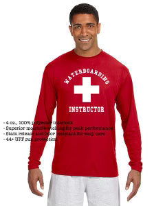 WATERBOARDING INSTRUCTOR -LONG SLEEVE -POLY DRI-FIT