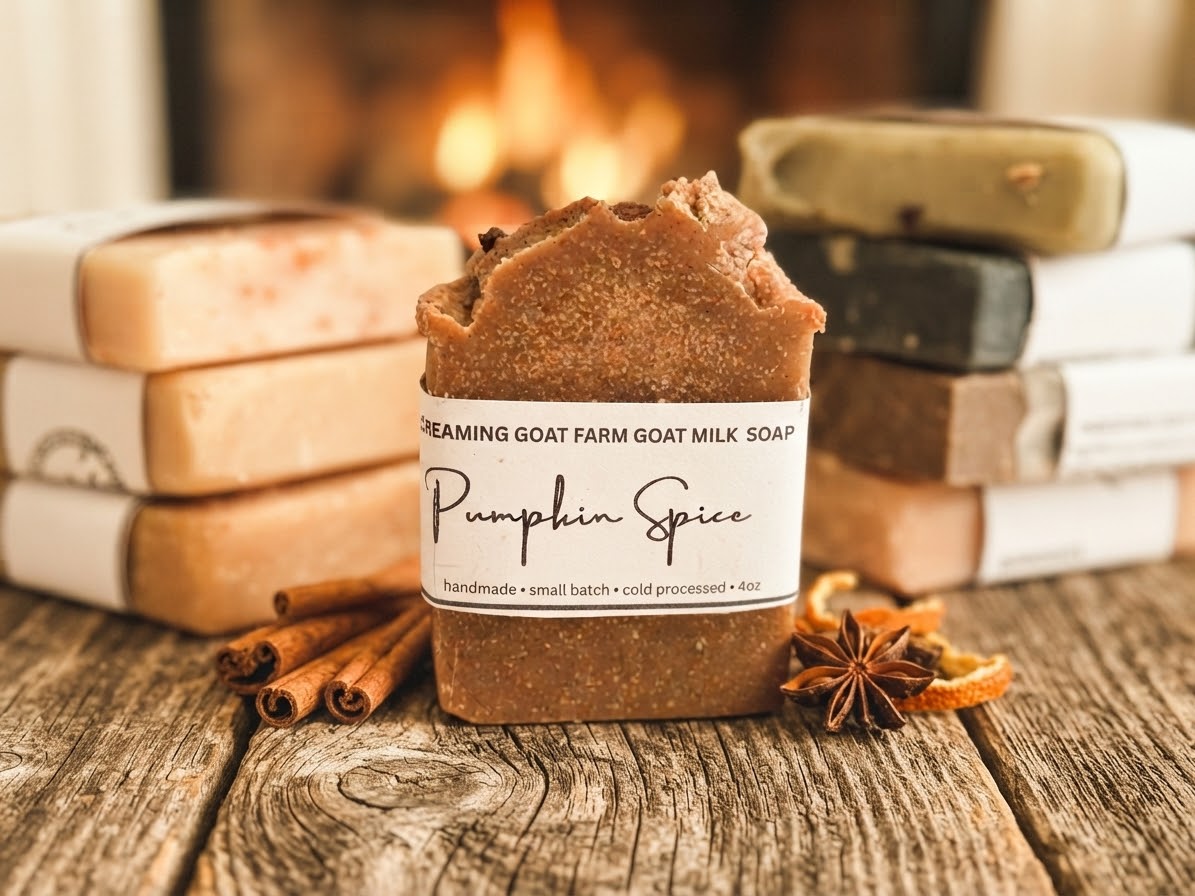 Pumpkin Spice Goat Milk Soap