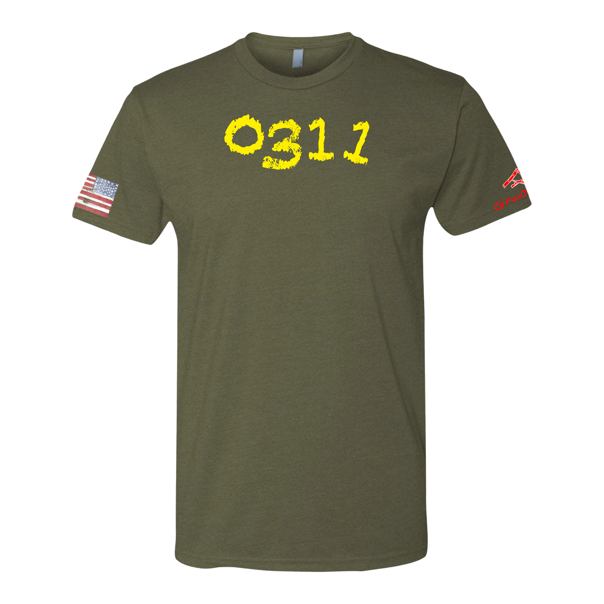 0311 Crayon Shirt (OD OR CHARCOAL GRAY)
