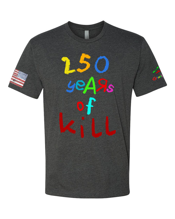 250 Years- USMC Crayon Tee