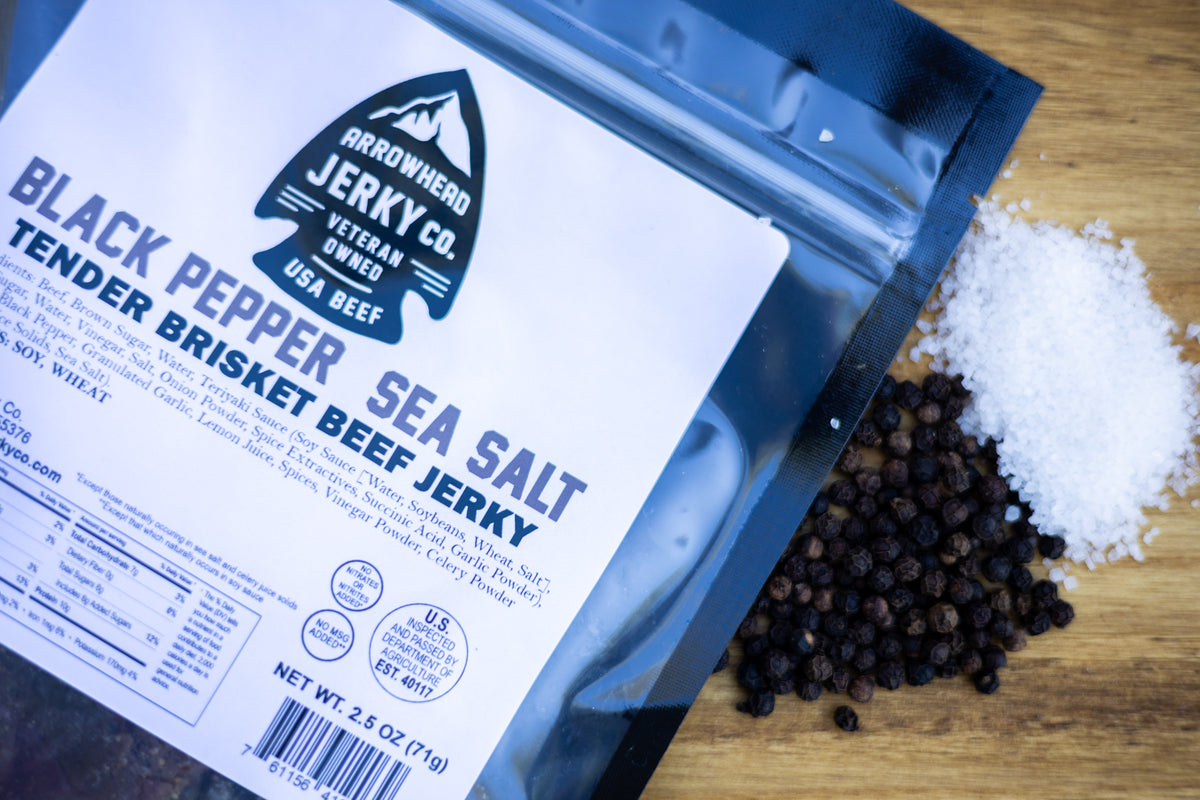Black Pepper and Sea Salt