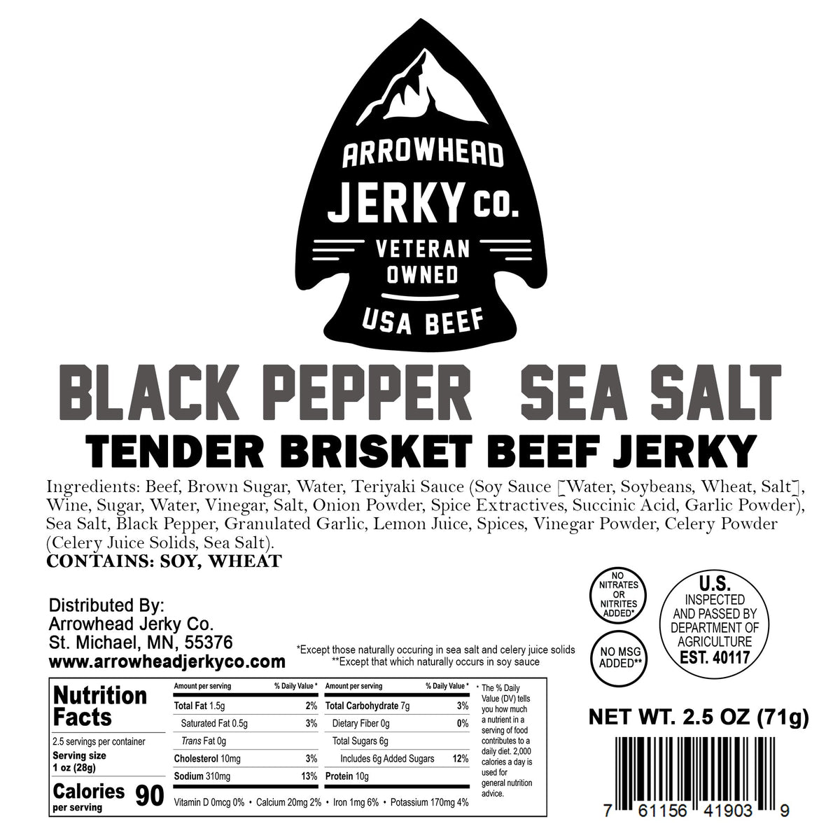 Black Pepper and Sea Salt