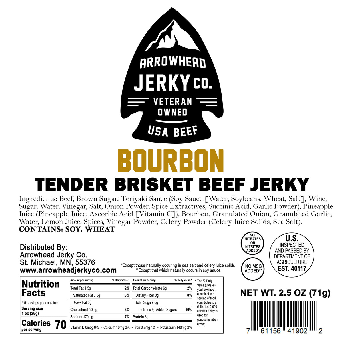 Bourbon Brisket