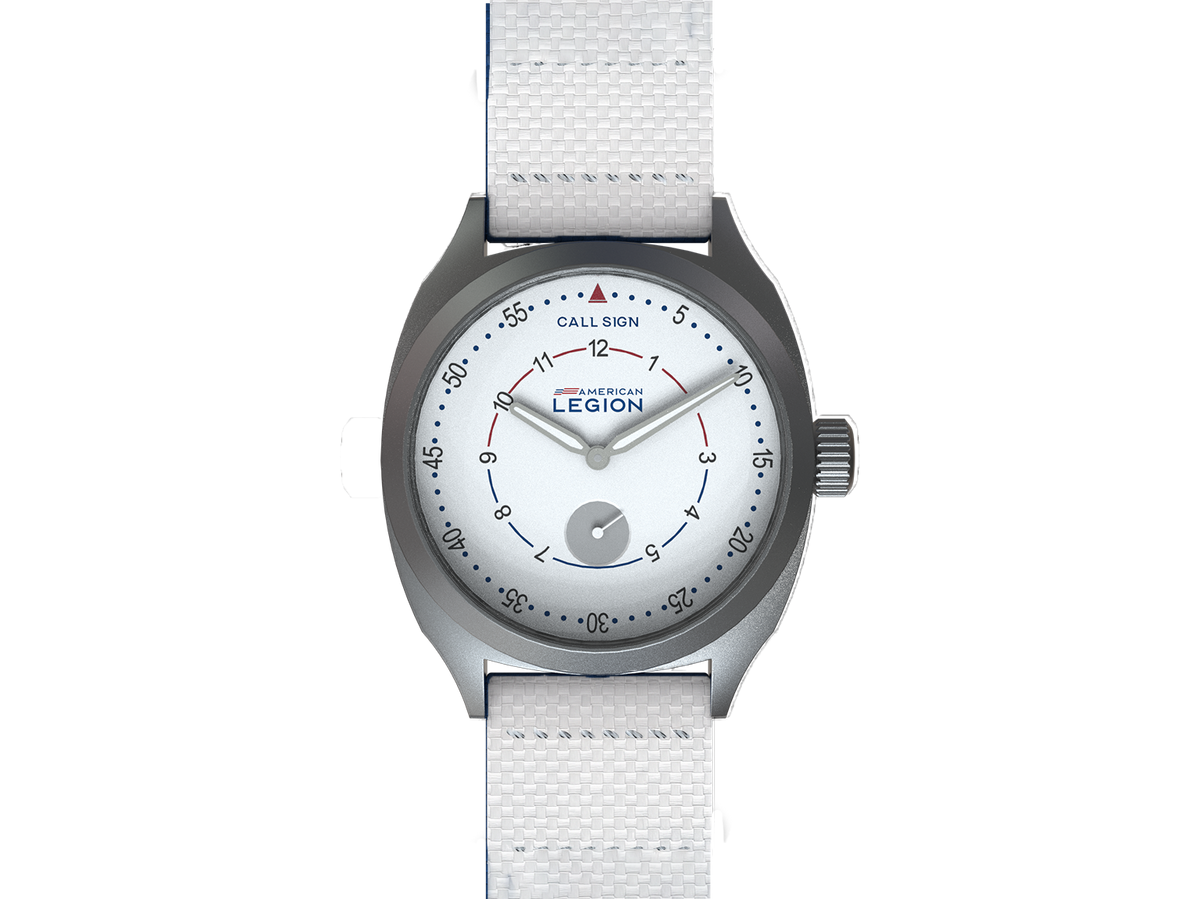Waypoint Pilot Watch — White Dial