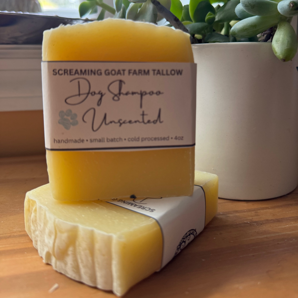 Unscented Conditioning Dog Shampoo Bar