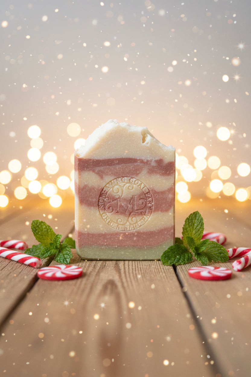 Peppermint Goatmas Goat Milk Soap