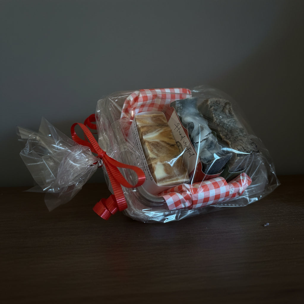 Men’s Soap Gift Basket – Coffee, Beer & Charcoal Collection