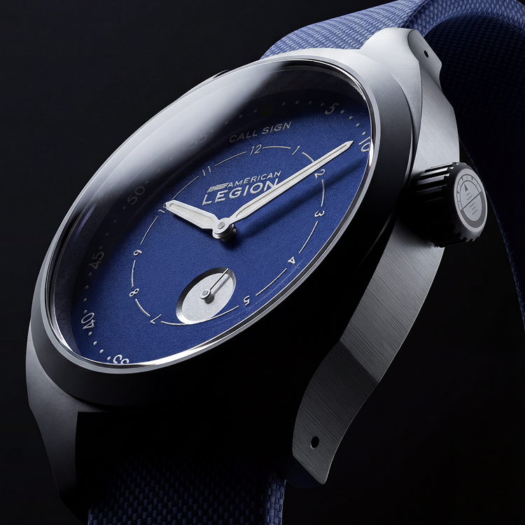 Waypoint Pilot Watch — Blue Dial