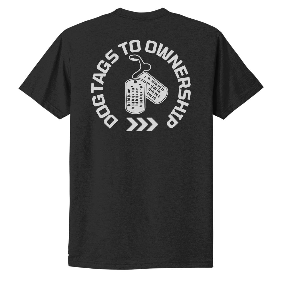 DogTags To Ownership Podcast Unisex CVC SS Tee (6210) - LAYU94