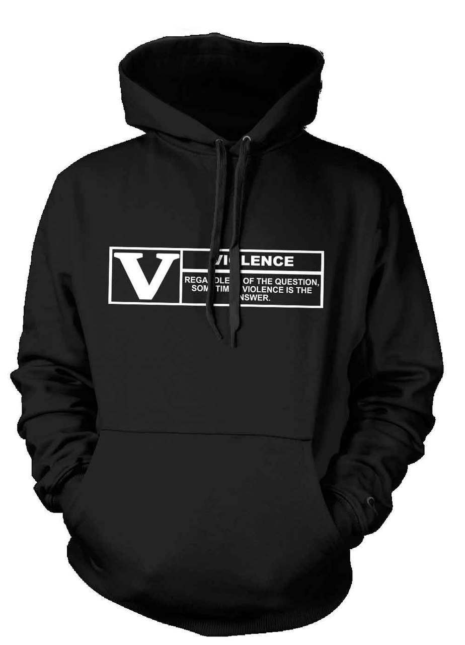 Violence Rating Hoodie