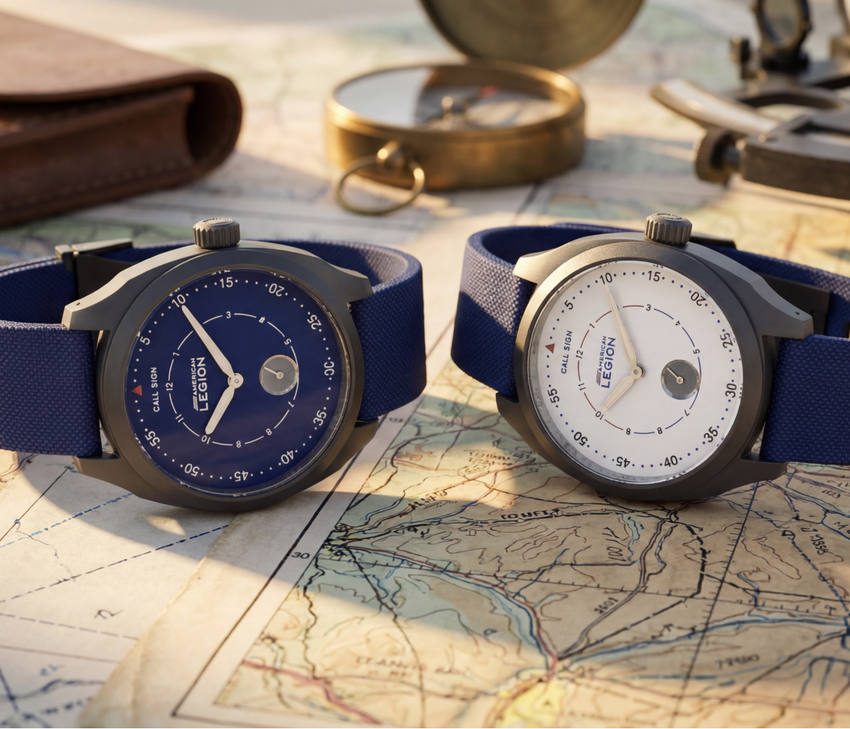 Waypoint Pilot Watch — Blue Dial