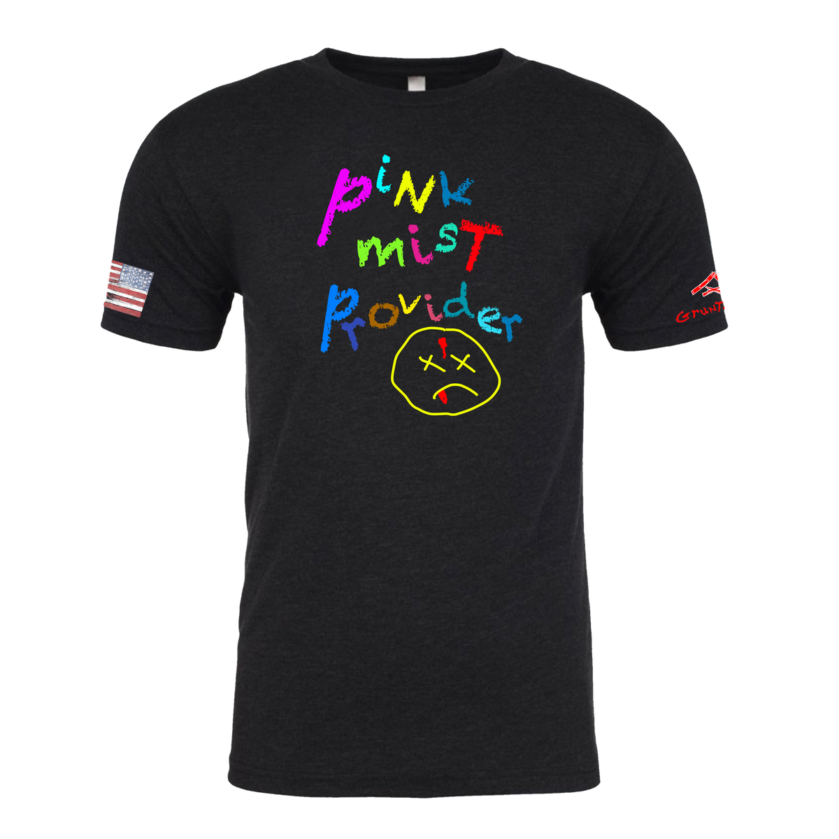 PINK MISTER Crayon Shirt (OD OR CHARCOAL GRAY)