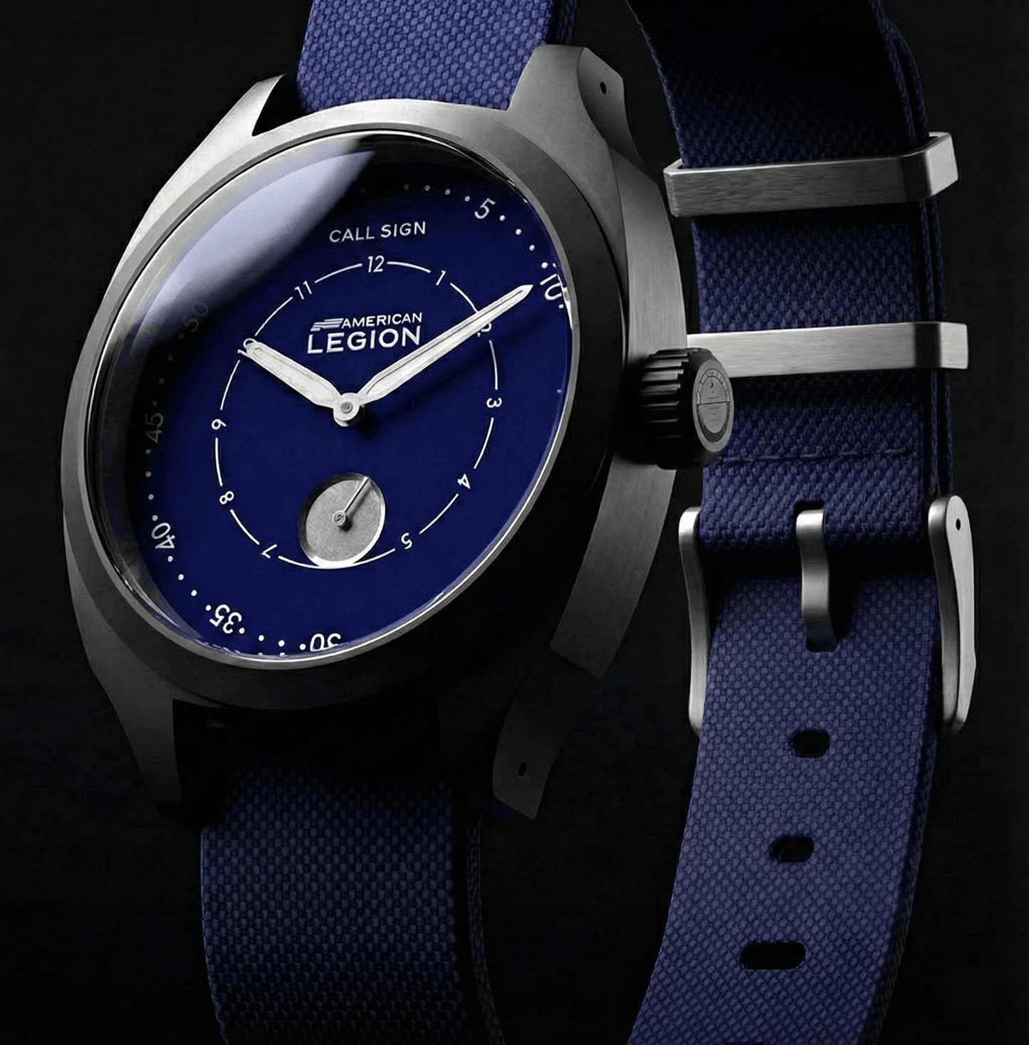 Waypoint Pilot Watch — Blue Dial