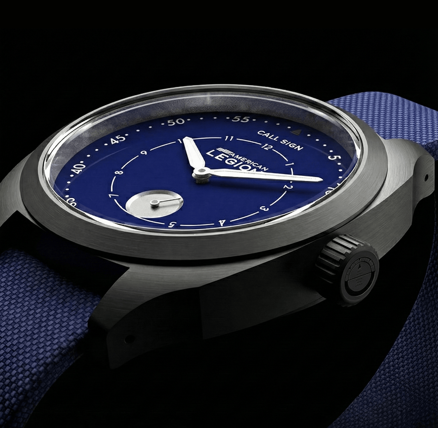 Waypoint Pilot Watch — Blue Dial