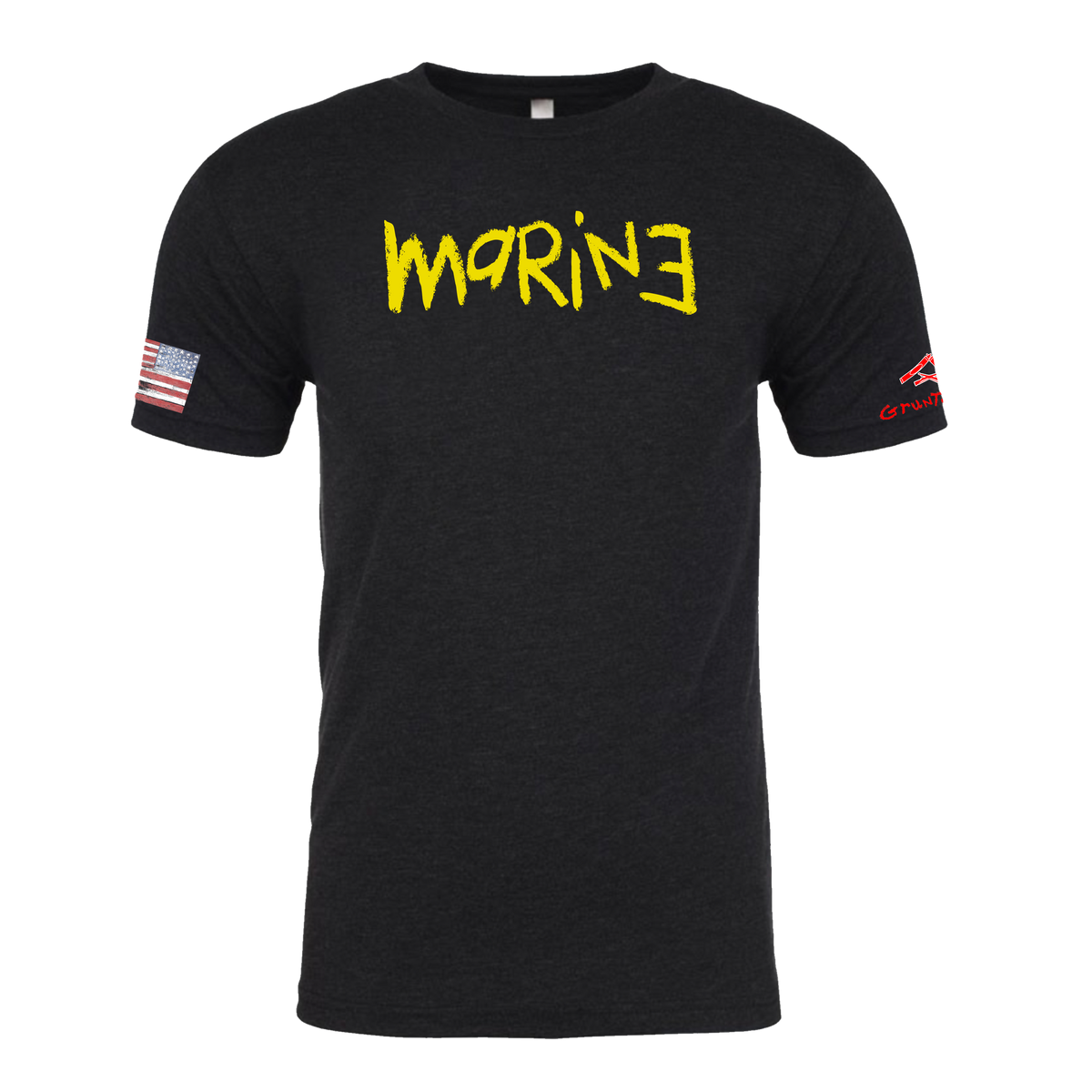 MARINE YELLOW Crayon Shirt (OD OR CHARCOAL GRAY)