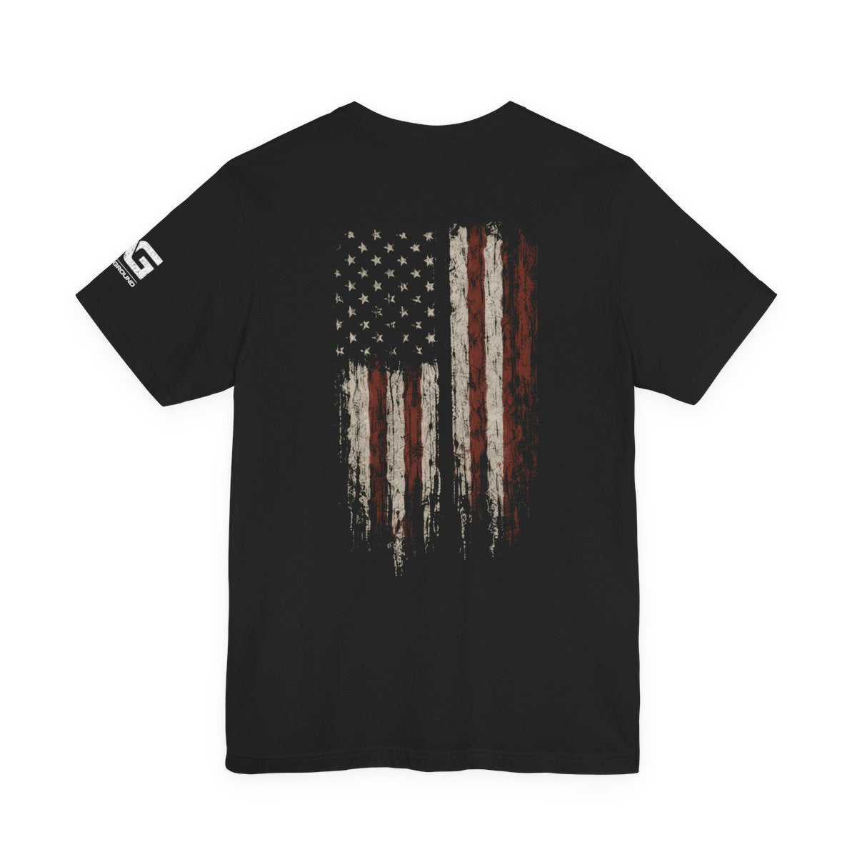 Distressed American Flag T-Shirt — Rustic Stars & Stripes Tee