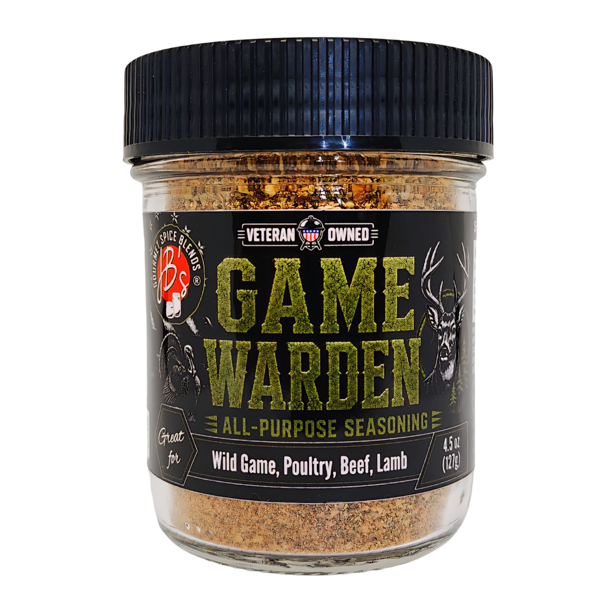 Game Warden - Savory All-Purpose Blend for Wild Game, Poultry, & More