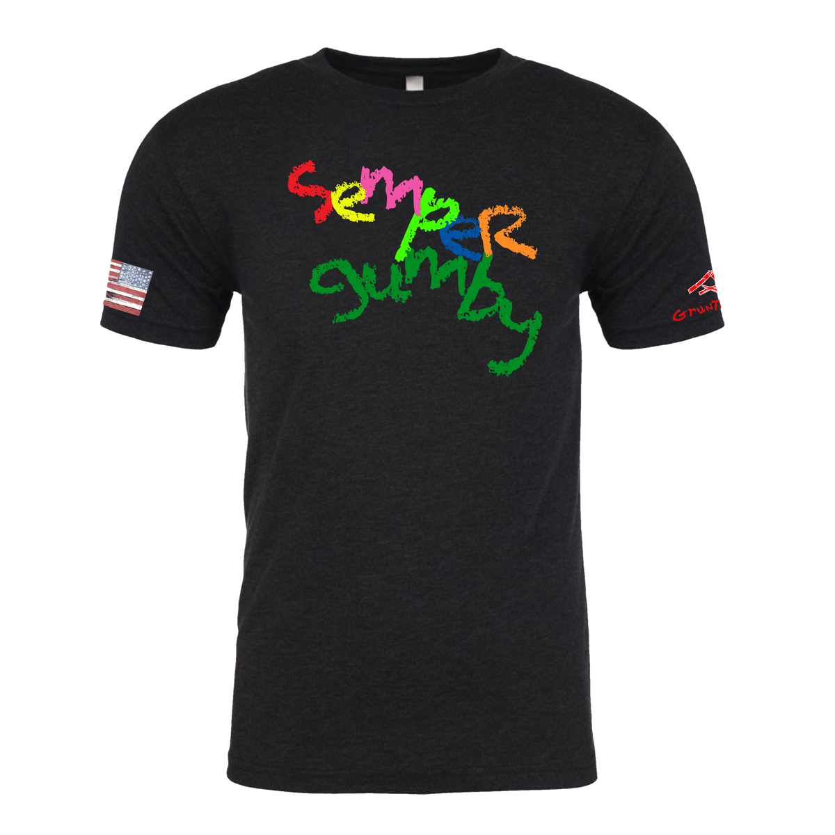 SEMPER GUMBY -Crayon Shirt (OD OR CHARCOAL GRAY)