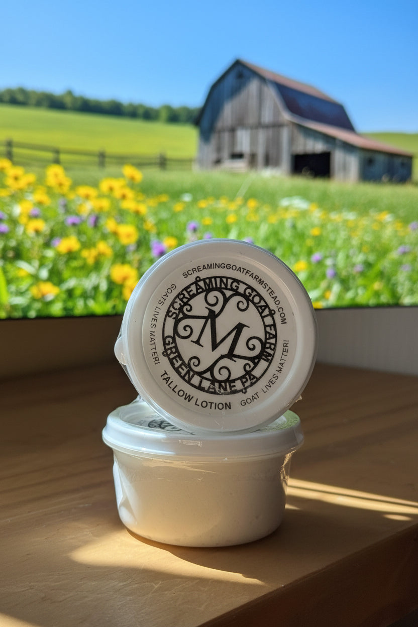Whipped Tallow Lotion – Unscented