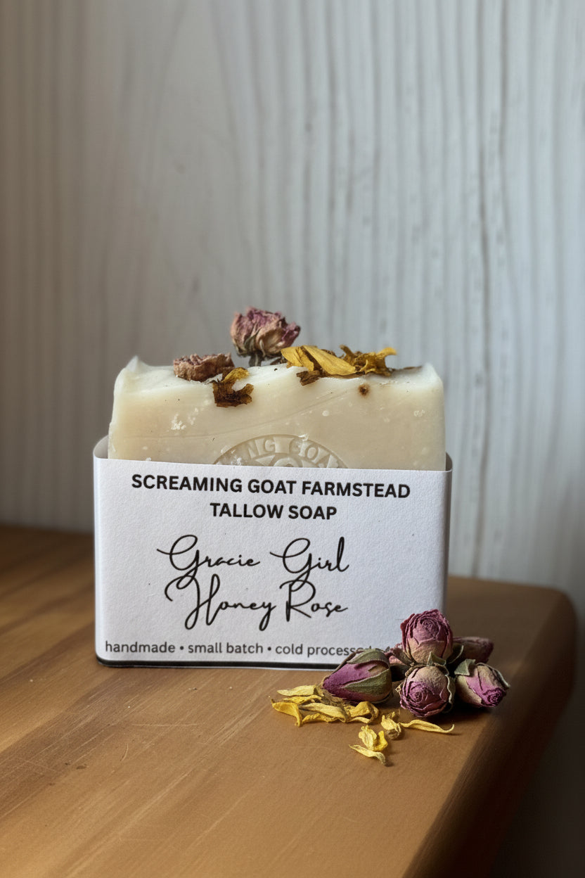 Honey Rose Tallow Soap