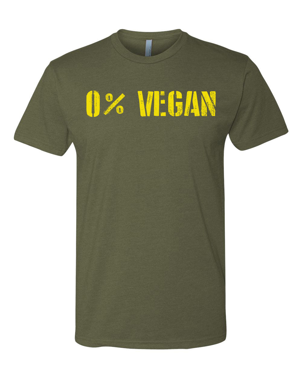 0% Vegan tee