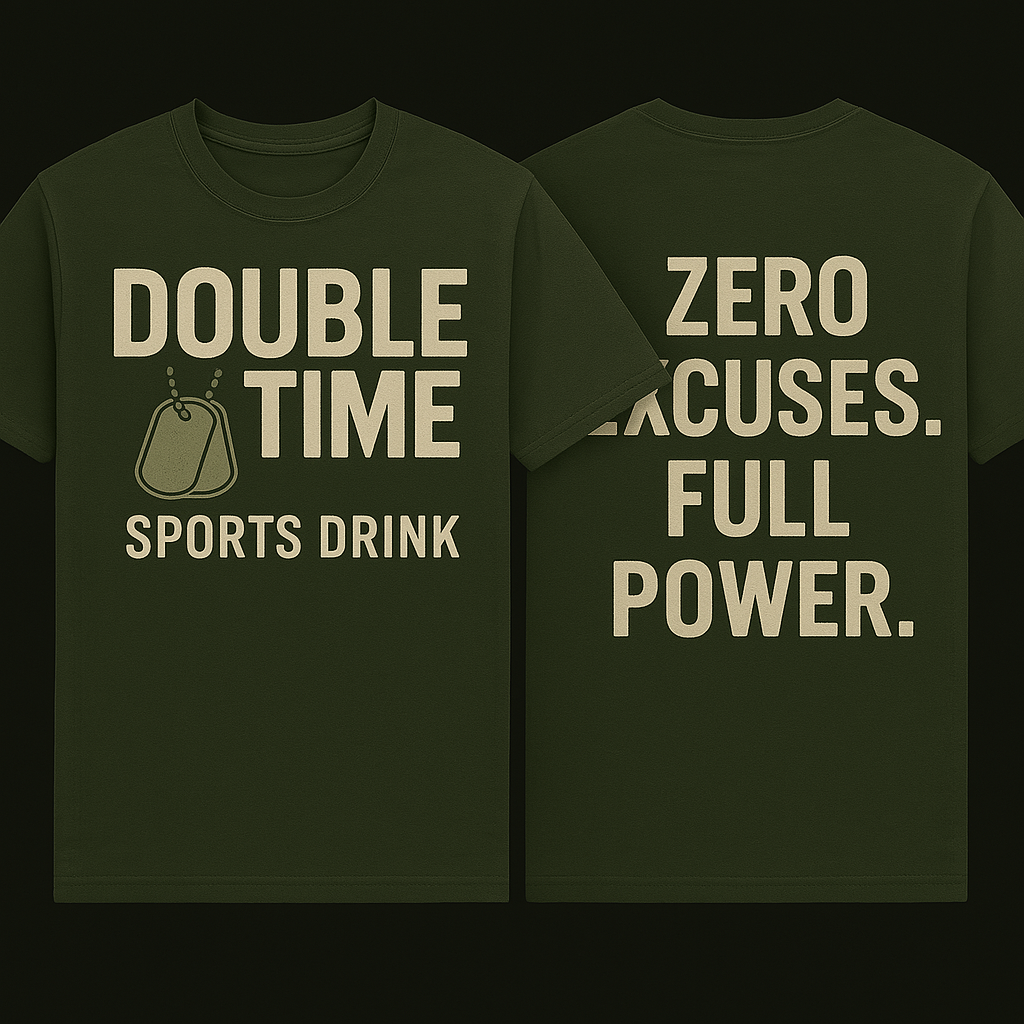 Zero Excuses. Full Power. T-Shirt